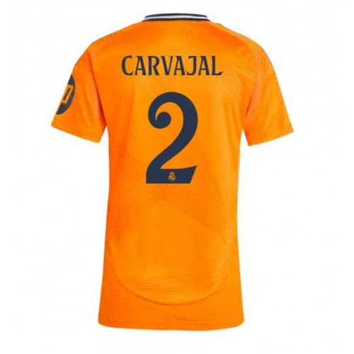 Dres Real Madrid Daniel Carvajal #2 Gostujuci za Žensko 2024-25 Kratak Rukav